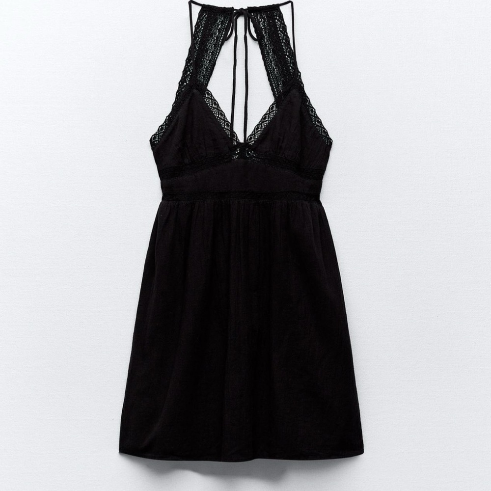 Zara black dress